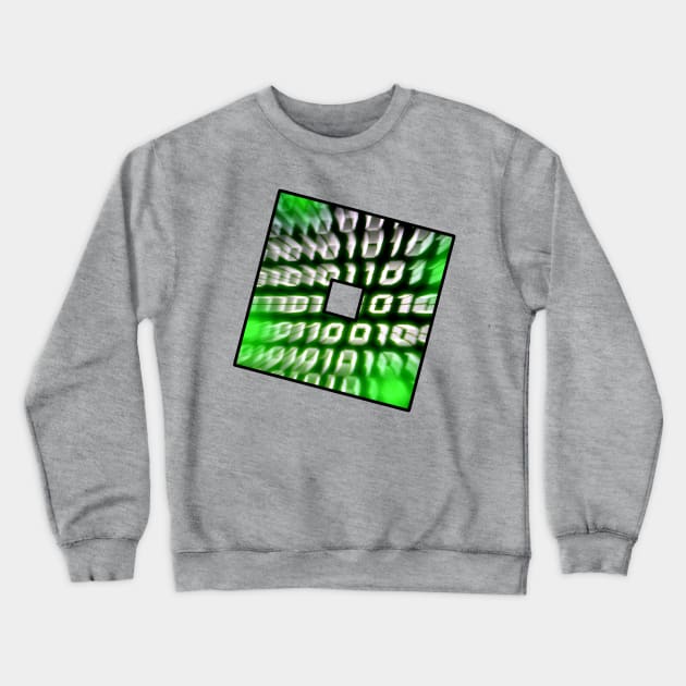 Roblox Binary Code Crewneck Sweatshirt by The Rap Addicts